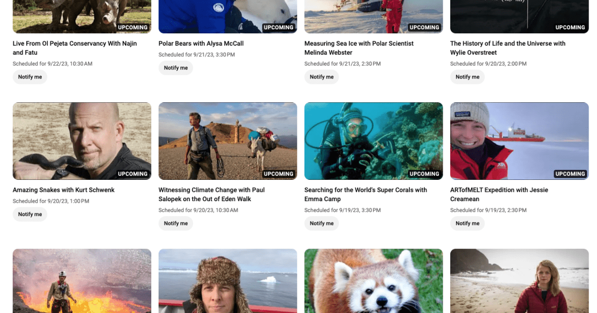 Live Virtual Field Trips eePRO